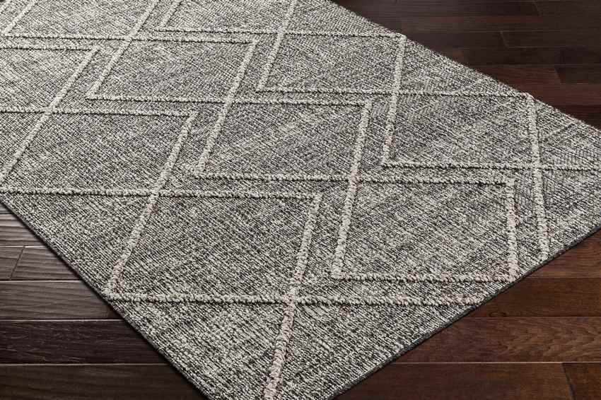 East River Modern Charcoal Area Rug