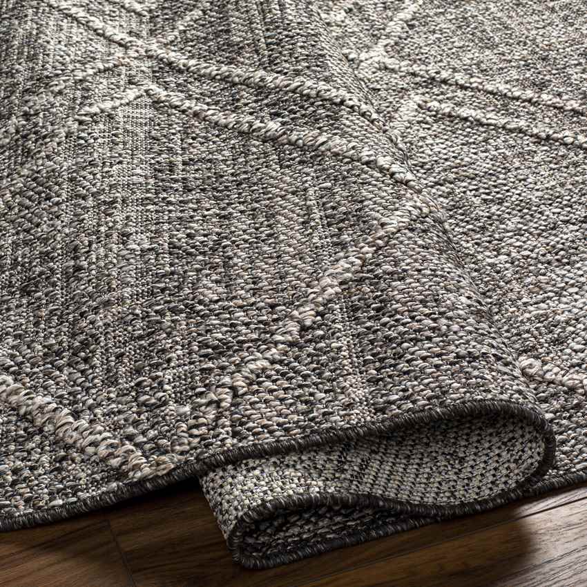 East River Modern Charcoal Area Rug