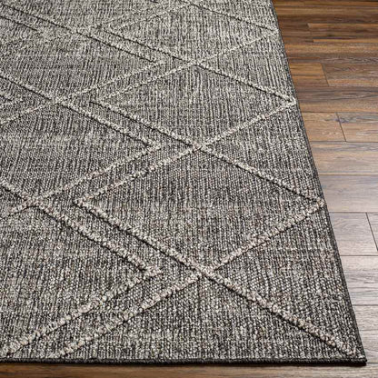 East River Modern Charcoal Area Rug