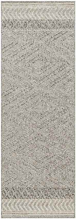 East Orange Modern Medium Gray Area Rug