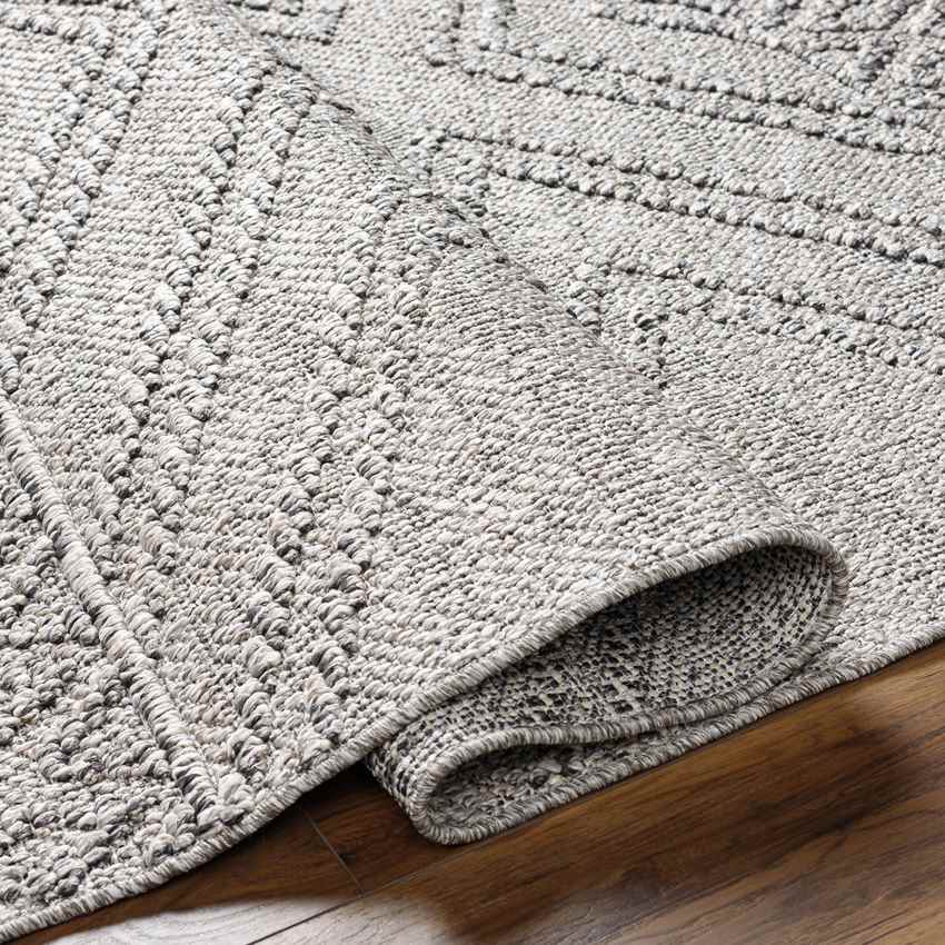 East Orange Modern Medium Gray Area Rug