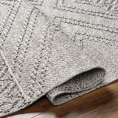 East Orange Modern Medium Gray Area Rug