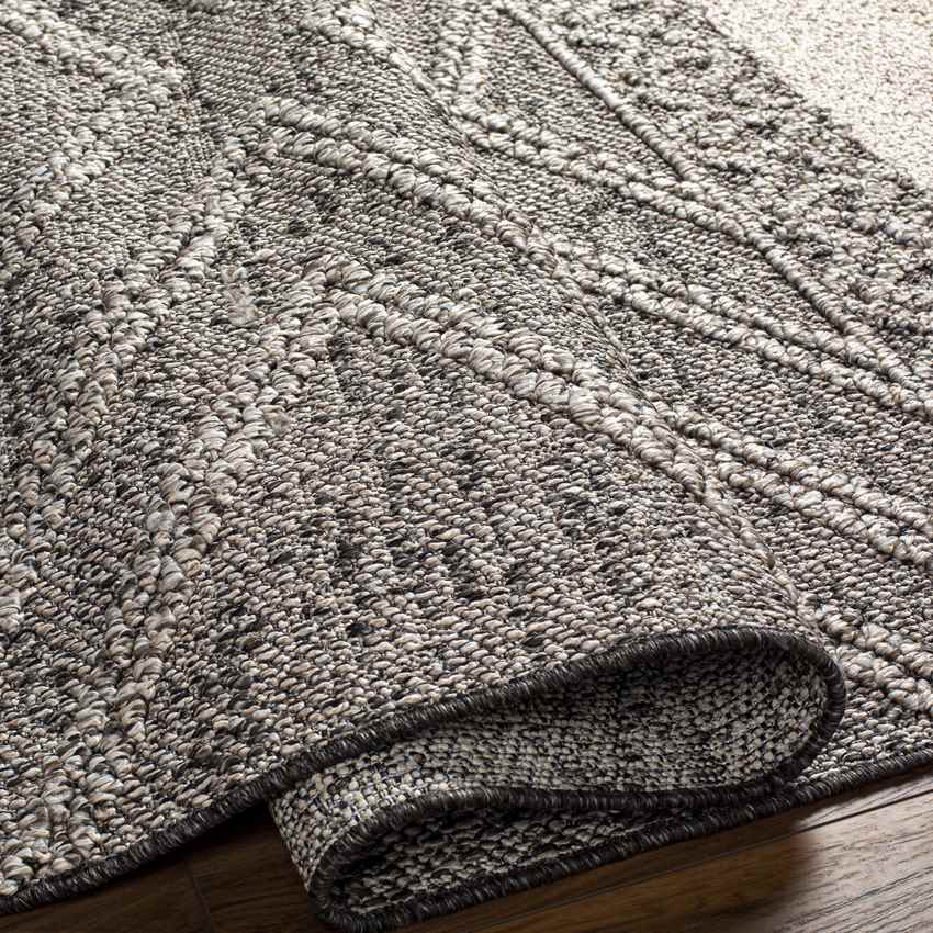 East Orange Modern Charcoal Area Rug