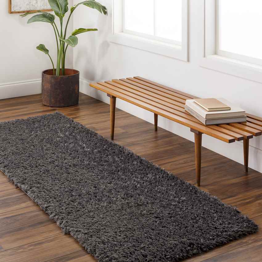 Elk Creek Modern Black Area Rug