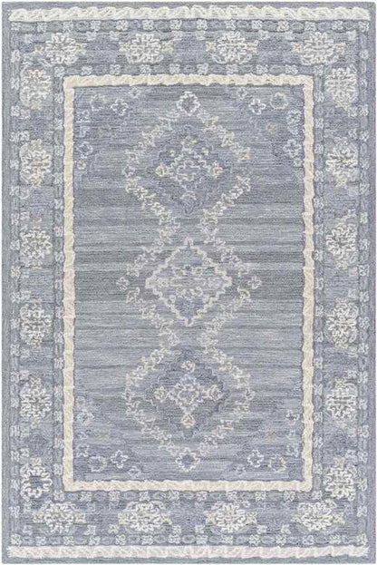 Conway Springs Traditional Denim Area Rug
