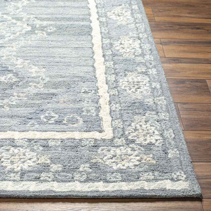 Conway Springs Traditional Denim Area Rug