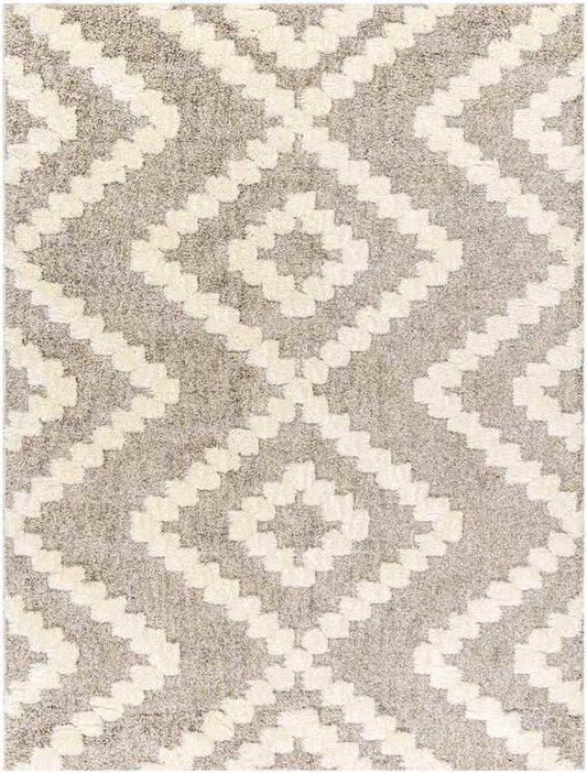 Honey Creek Global Ivory/Brown Area Rug