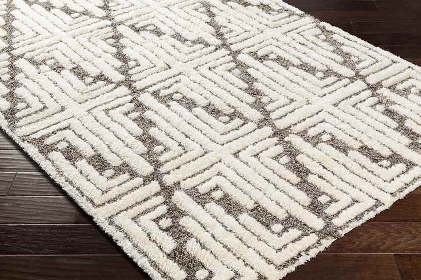 Hustonville Global Dark Taupe Area Rug