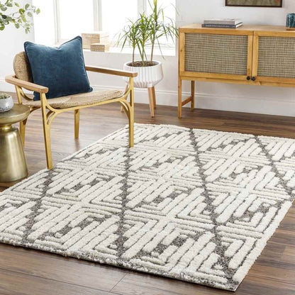 Hustonville Global Dark Taupe Area Rug