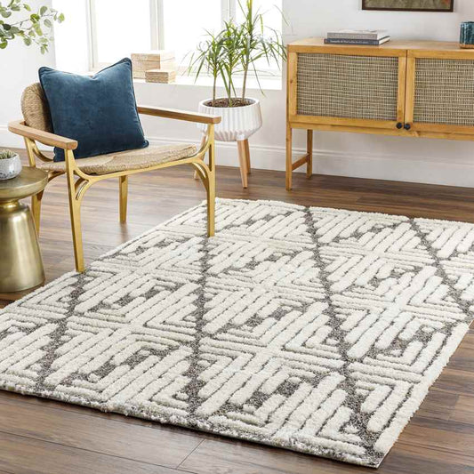 Hustonville Global Dark Taupe Area Rug