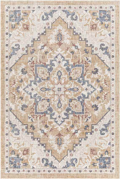 Morrowville Traditional Light Rust Area Rug