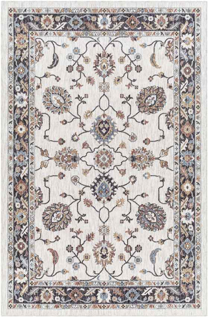 Mortons Gap Traditional Beige Area Rug