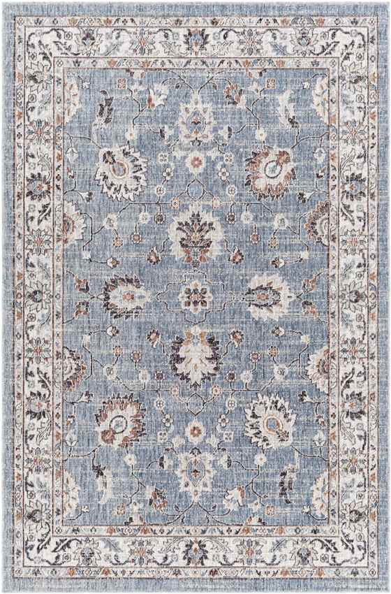 Murray Hill Traditional Denim Area Rug