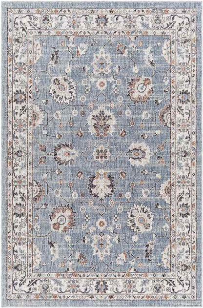 Murray Hill Traditional Denim Area Rug