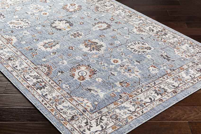 Murray Hill Traditional Denim Area Rug