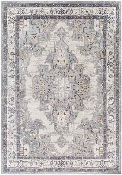 Adella Traditional Gray Area Rug