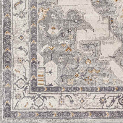 Adella Traditional Gray Area Rug