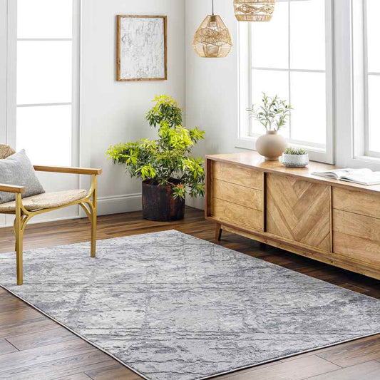 Brooklynn Modern Gray Area Rug