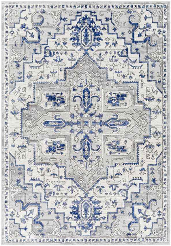 Katey Traditional Gray Area Rug