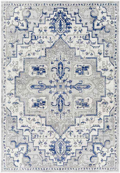 Katey Traditional Gray Area Rug