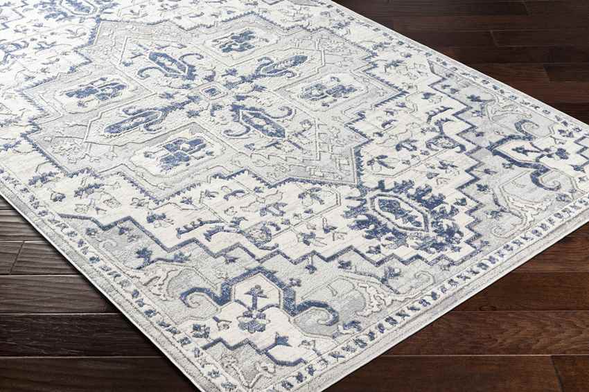 Katey Traditional Gray Area Rug