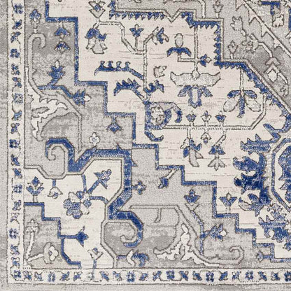 Katey Traditional Gray Area Rug