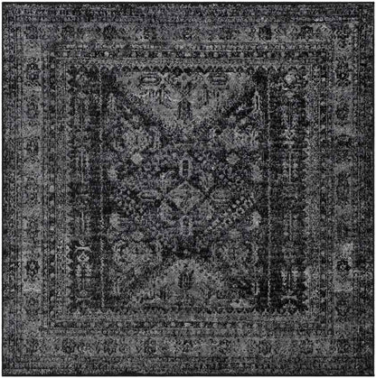 Jules Traditional Black Area Rug