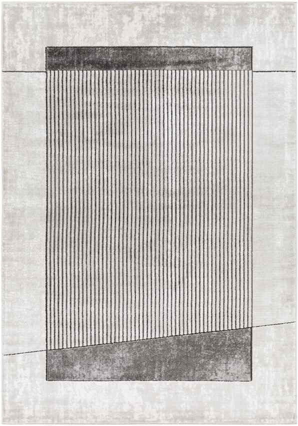 Larice Modern Charcoal Area Rug