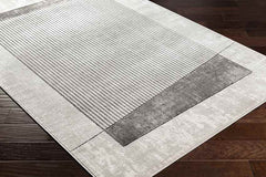 Larice Modern Charcoal Area Rug