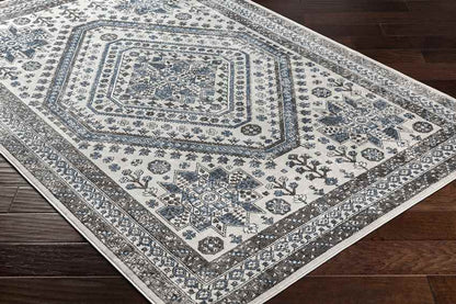 Margherita Traditional Charcoal Area Rug