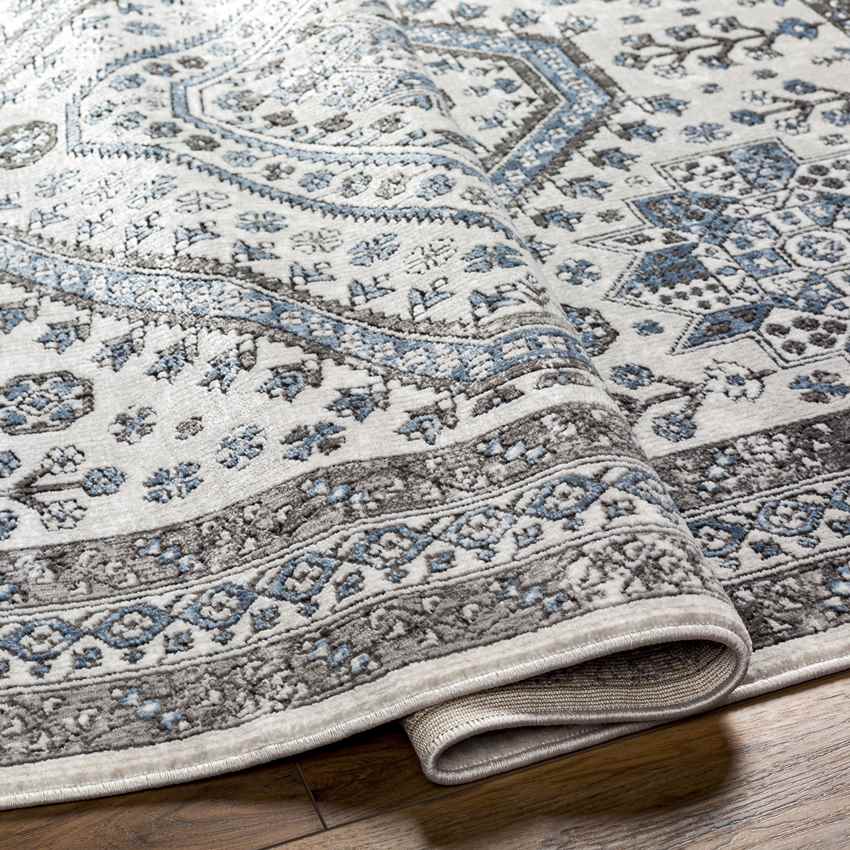 Margherita Traditional Charcoal Area Rug