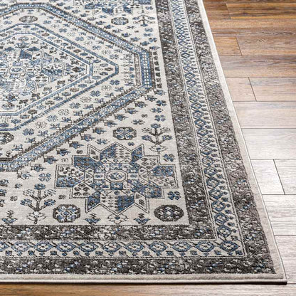 Margherita Traditional Charcoal Area Rug