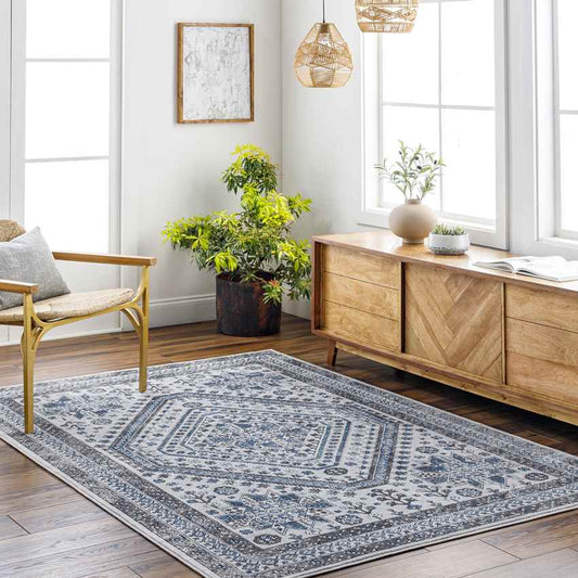 Margherita Traditional Charcoal Area Rug