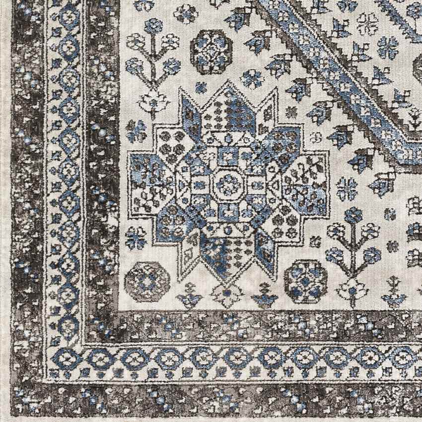 Margherita Traditional Charcoal Area Rug
