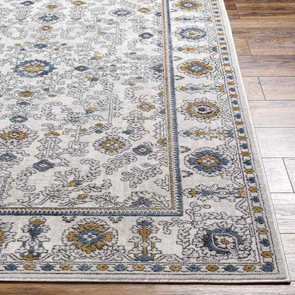 Andru Traditional Ivory Area Rug
