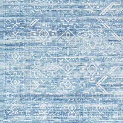 Rosalind Traditional Cobalt Washable Area Rug