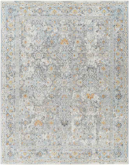 Emili Traditional Light Gray Area Rug