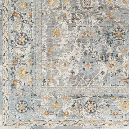 Emili Traditional Light Gray Area Rug