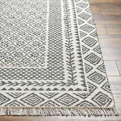 Maciel Global Dark Brown/Cream Area Rug