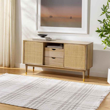 Alessia Cottage Dark Brown/Ivory Area Rug