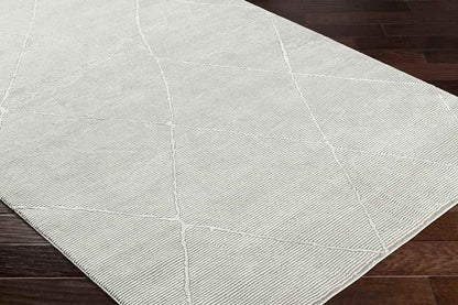 Pietro Global Light Slate Washable Area Rug