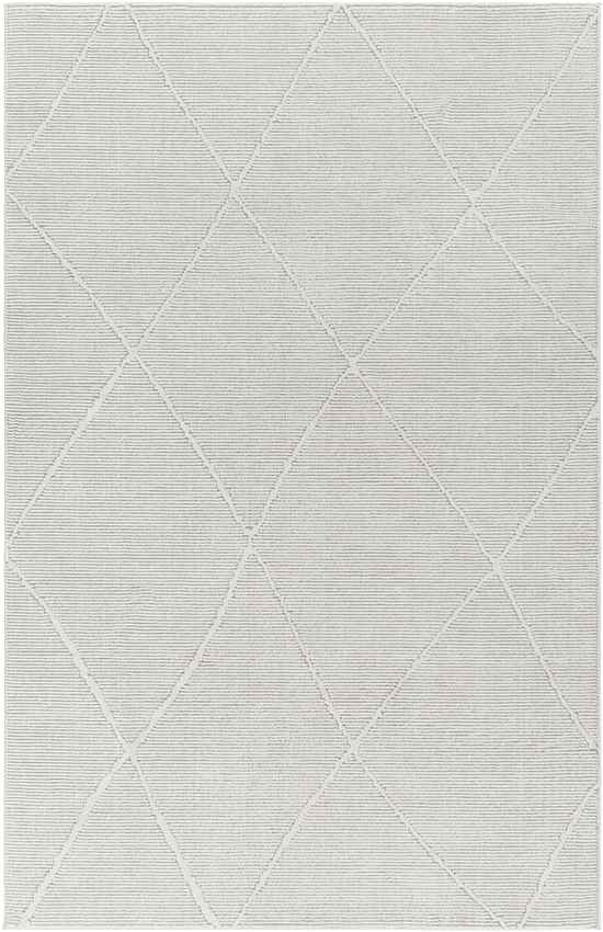 Pietro Global Light Slate Washable Area Rug