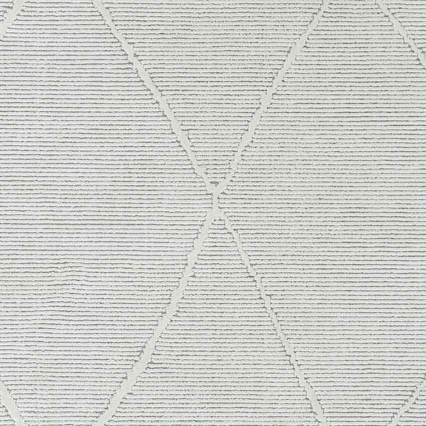 Pietro Global Light Slate Washable Area Rug