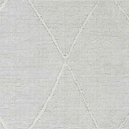 Pietro Global Light Slate Washable Area Rug