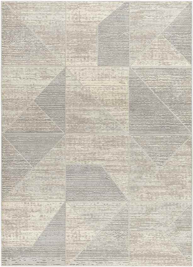 Jaslynn Modern Dark Brown Washable Area Rug