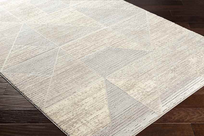 Jaslynn Modern Dark Brown Washable Area Rug