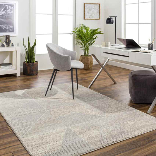 Jaslynn Modern Dark Brown Washable Area Rug