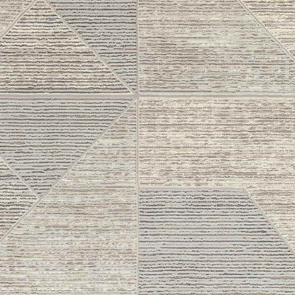 Jaslynn Modern Dark Brown Washable Area Rug