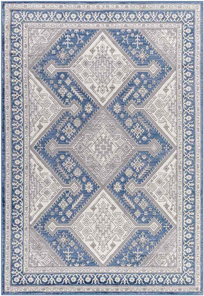 Marquail Traditional Cobalt Area Rug