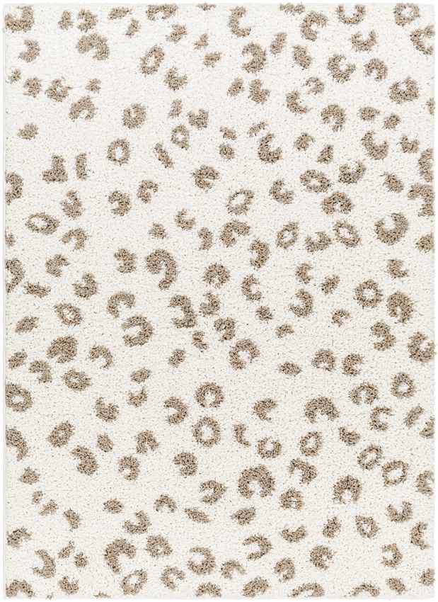 Mycal Modern Dark Brown/Cream Area Rug